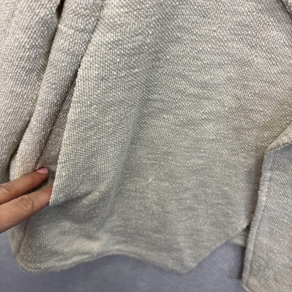 Anthropologie Skies Are Blue Curvy Open Cardigan Sweater 3X Beige Relaxed Knit - Picture 7 of 11